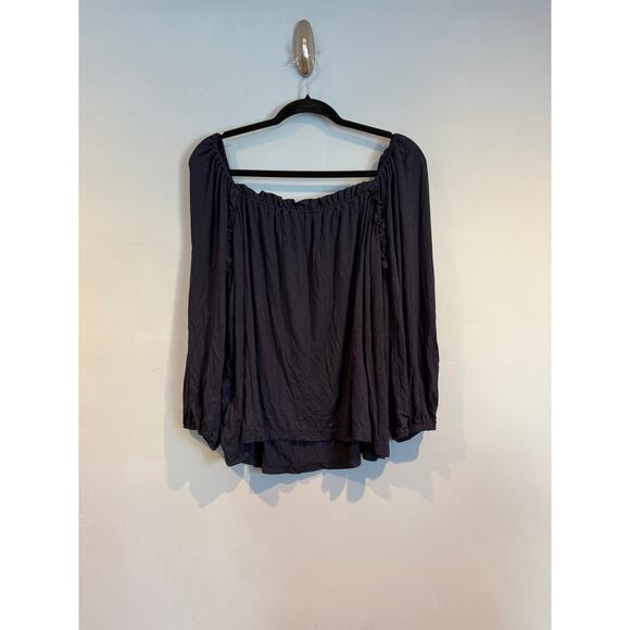 Boden Off-Shoulder Navy Peasant Blouse
Size: US 14 (UK 18) - Picture 2 of 5